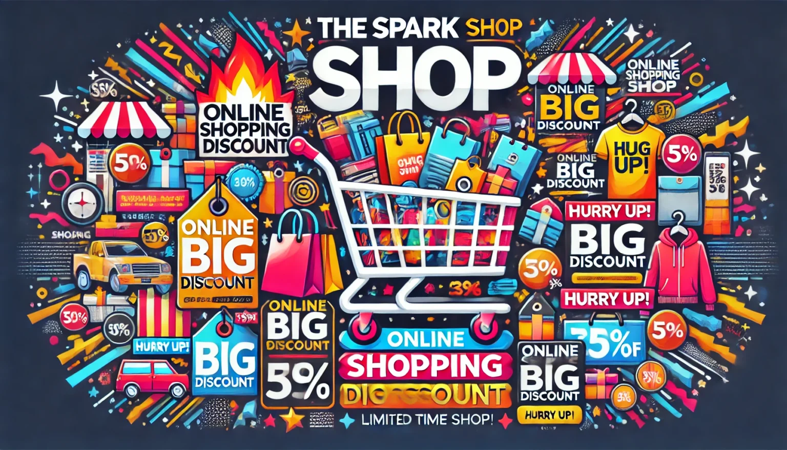 Save Big with The Spark Shop – Online Shopping Big Discount